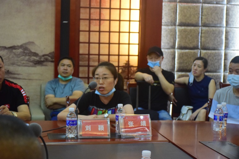 2020级辅导员刘颖讲话